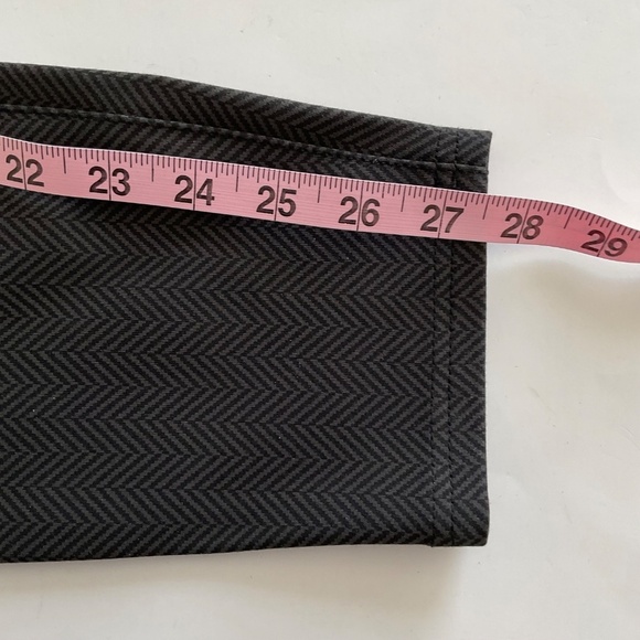 Kut from the Kloth Womens 10 Diana Skinny Pants Grey Black Herringbone Stretch - Picture 13 of 13